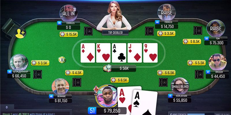 Lượng người chơi tham gia Poker online ngày càng lớn