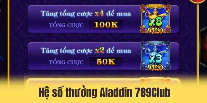 Aladdin 789Club - Săn tiền thưởng cùng thần đèn may mắn 3 Giới thiệu sơ lược về slot Aladdin 789Club siêu cuốn